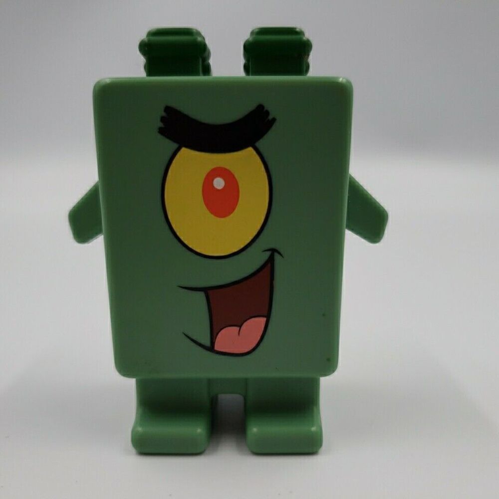 Burger King Kids Meal Toy SpongeBob SquarePants Plankton Figure 2009 Viacom